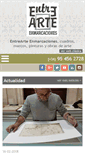Mobile Screenshot of entrearte.es